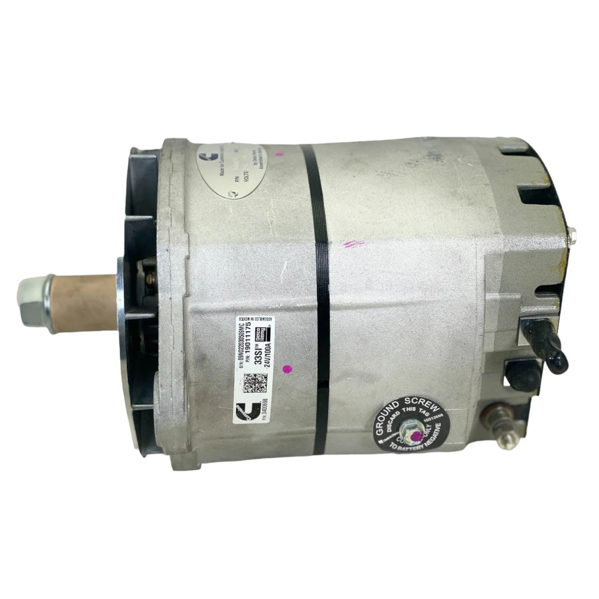 321-769 Genuine Cummins Alternator 33SI 24V 100A - Truck To Trailer