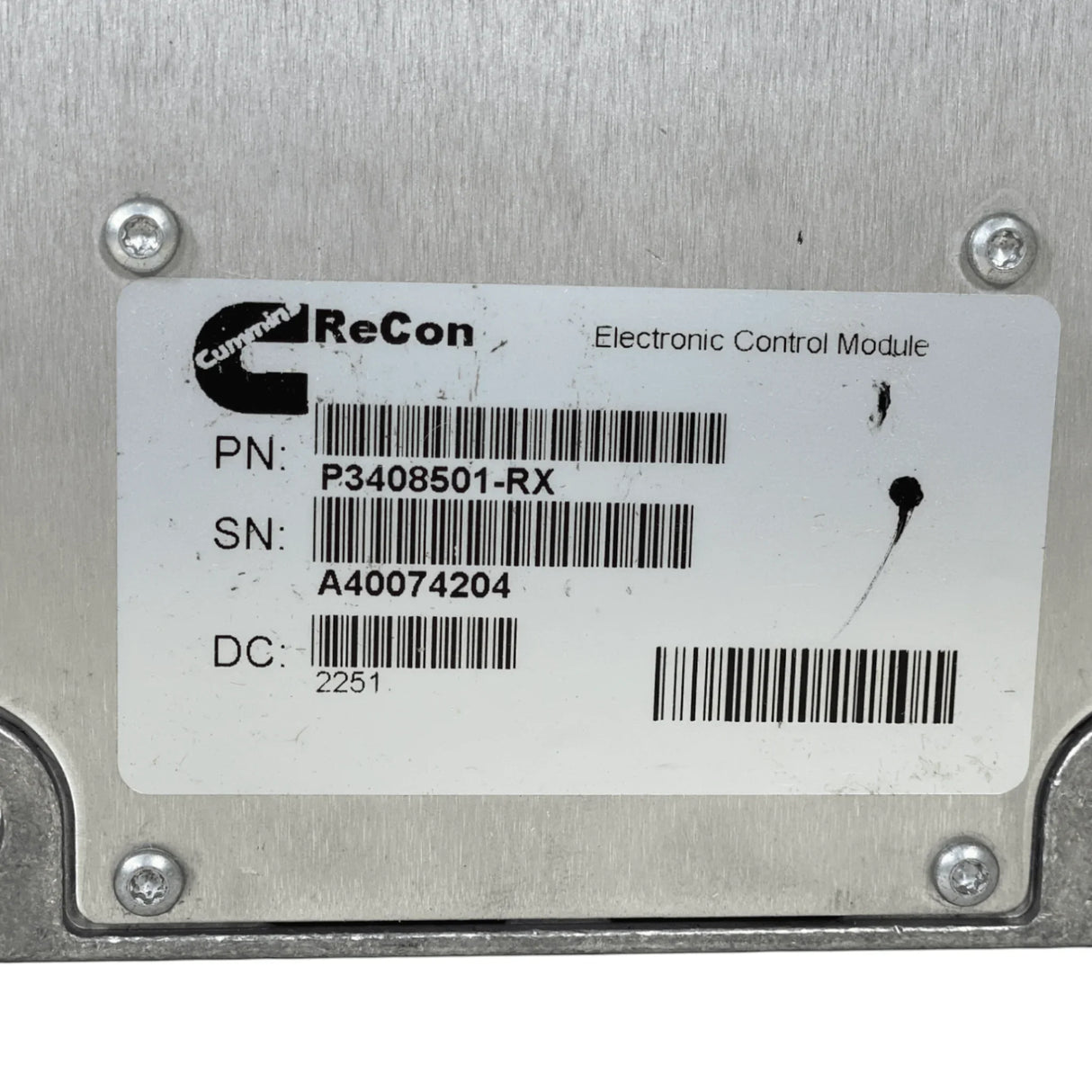 3408501 Genuine Cummins Ecm Electronic Control Module - Truck To Trailer