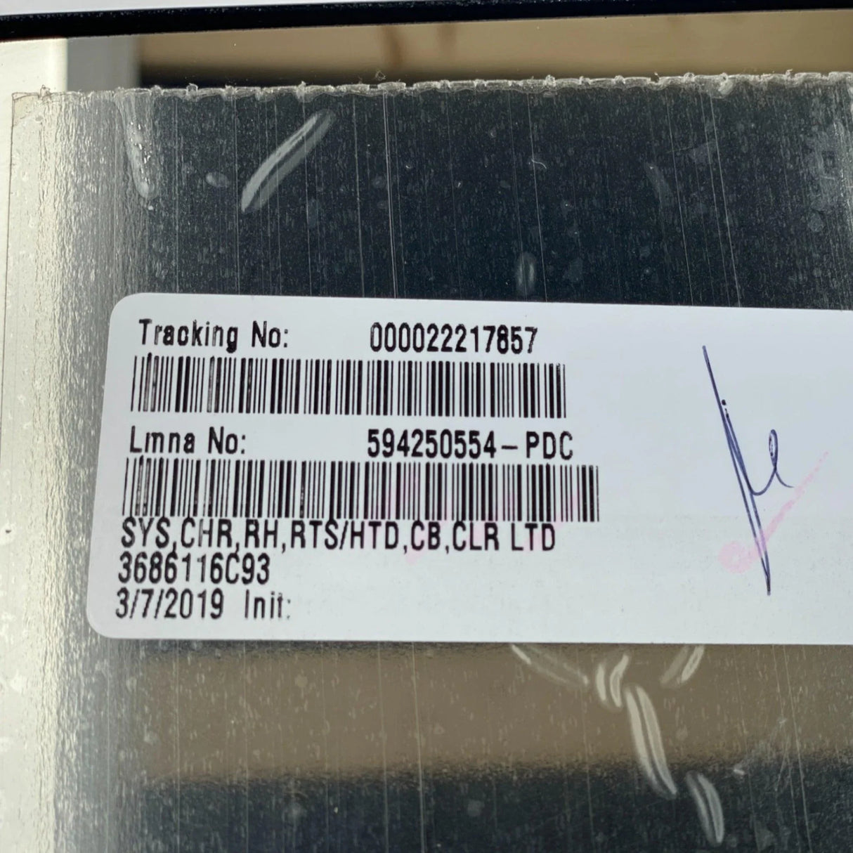 3686116C93 Oem International Mirror Rear View Rh - Truck To Trailer