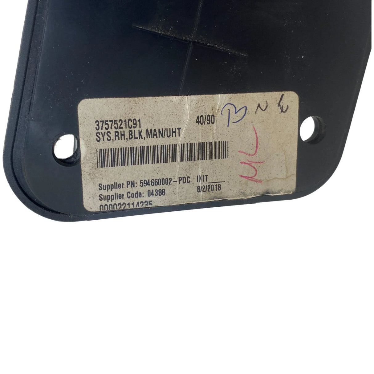 02010672 Genuine Navistar Mirror Rear View - Truck To Trailer