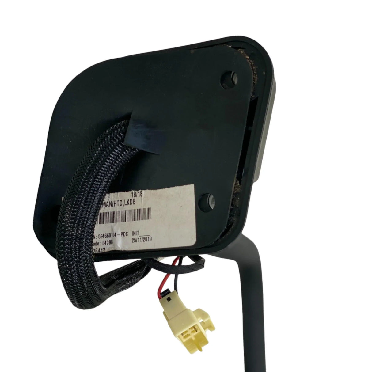 3757524C92 Genuine International Right Black Mirror - Truck To Trailer