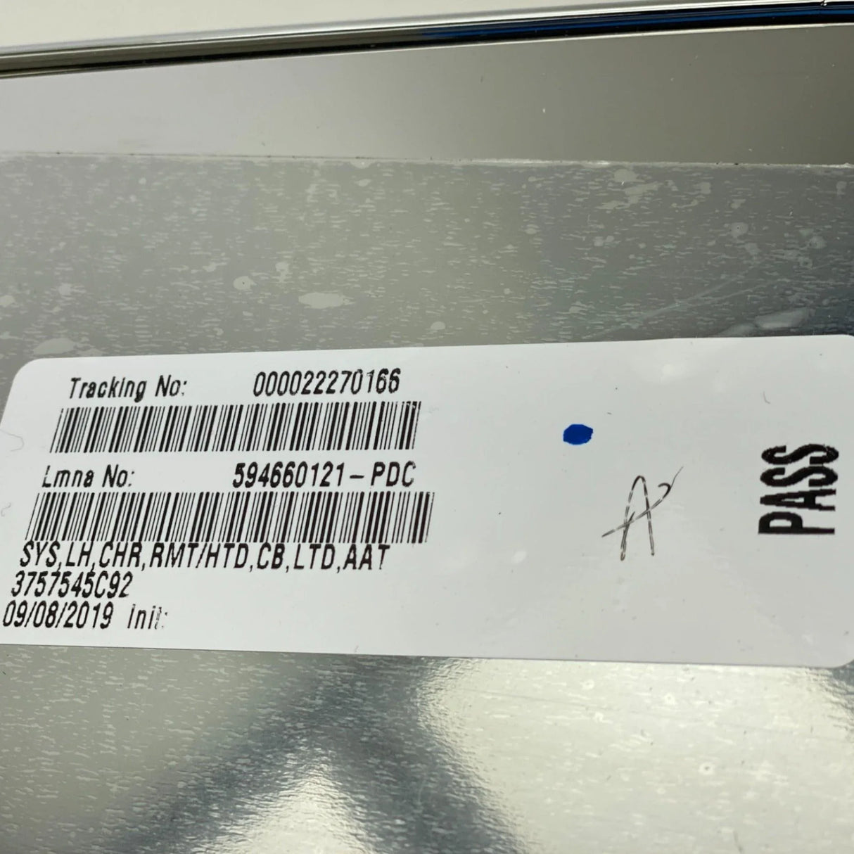 3757545C92 Genuine International Left Side Mirror Assembly - Truck To Trailer