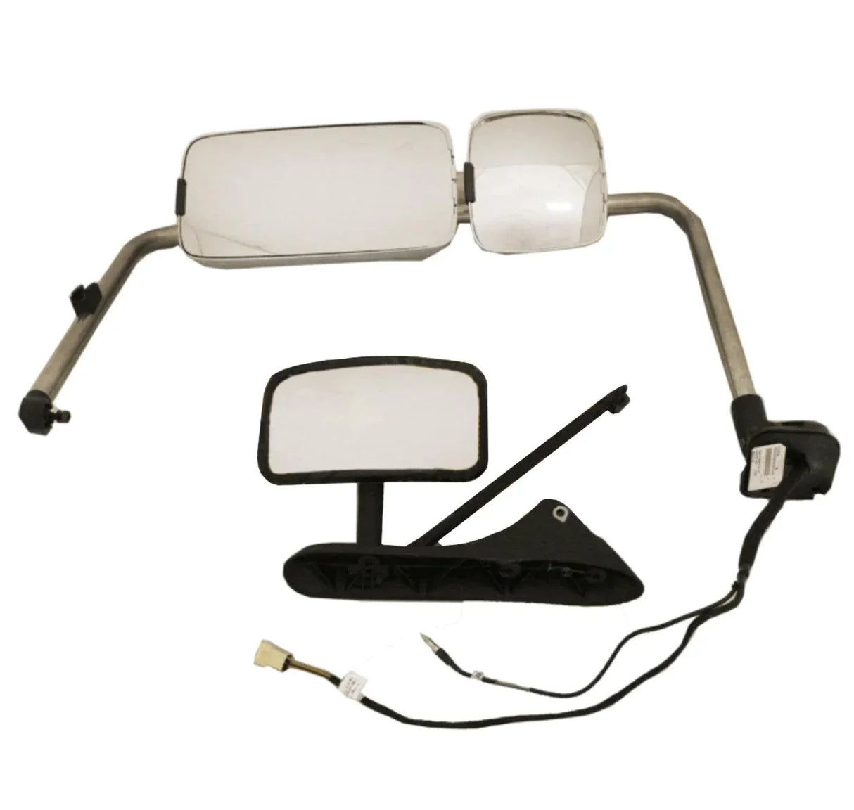 3757547C95 Oem International Mirror Rear View Rmt Htd Cb Ratio Chrome LtdRh - Truck To Trailer