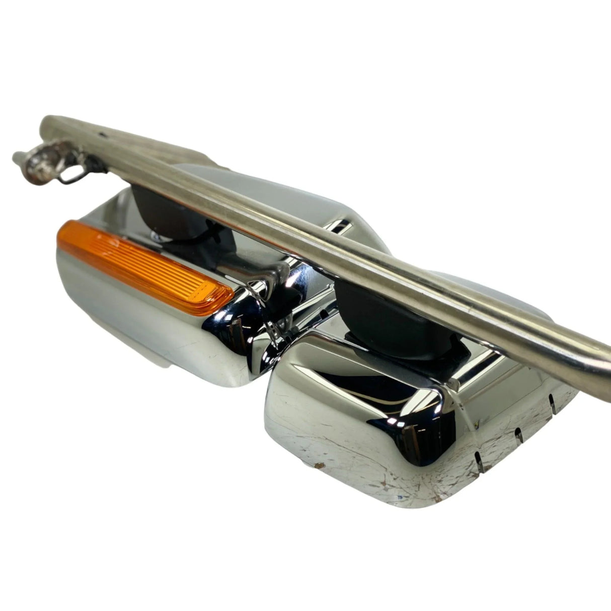 3757547C95 Oem International Mirror Rear View Rmt Htd Cb Ratio Chrome LtdRh - Truck To Trailer