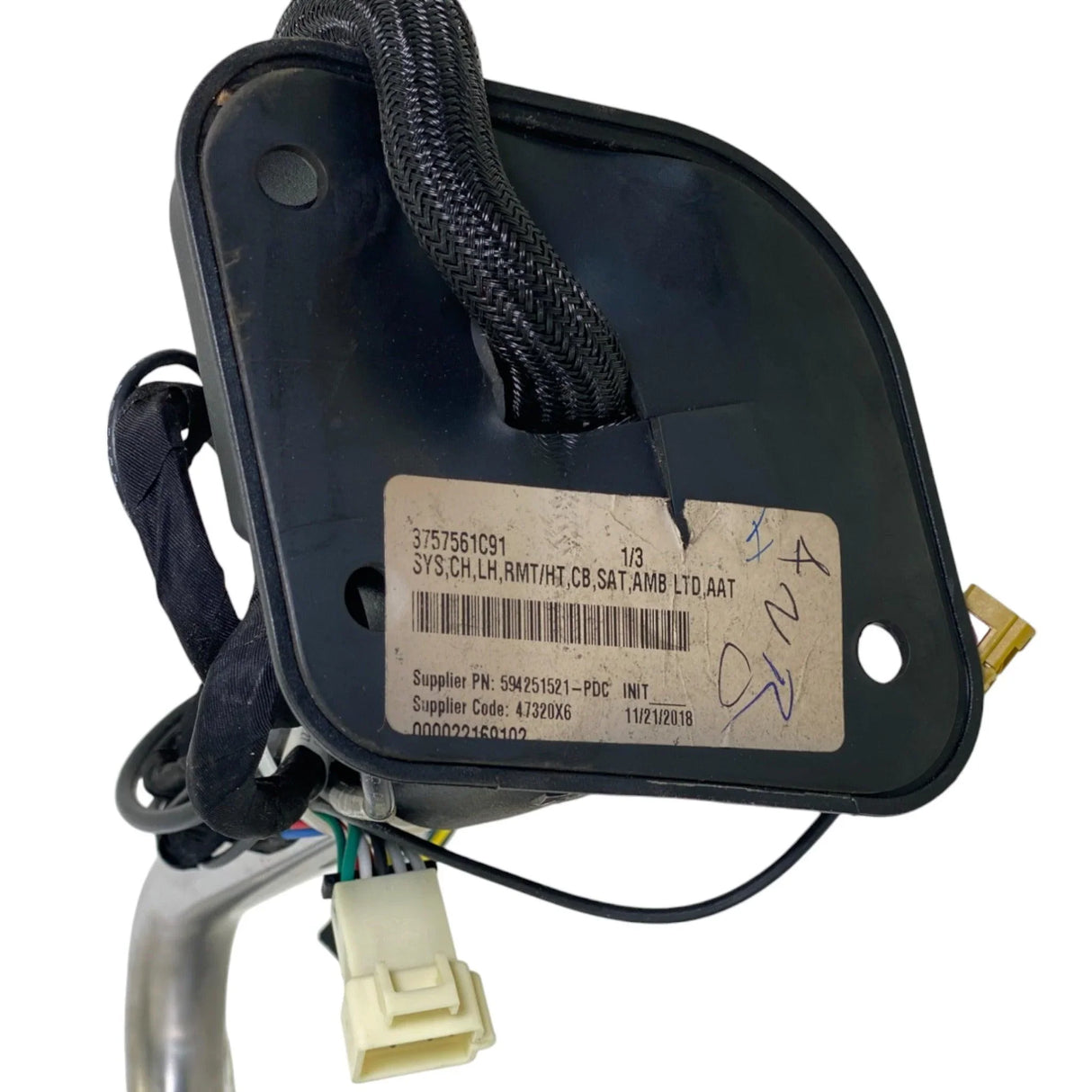 3757561C92 Genuine International Left Side Mirror Assembly - Truck To Trailer