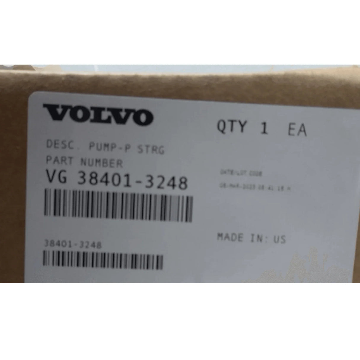 38401-3248 Genuine Volvo Power Steering Pump - Truck To Trailer