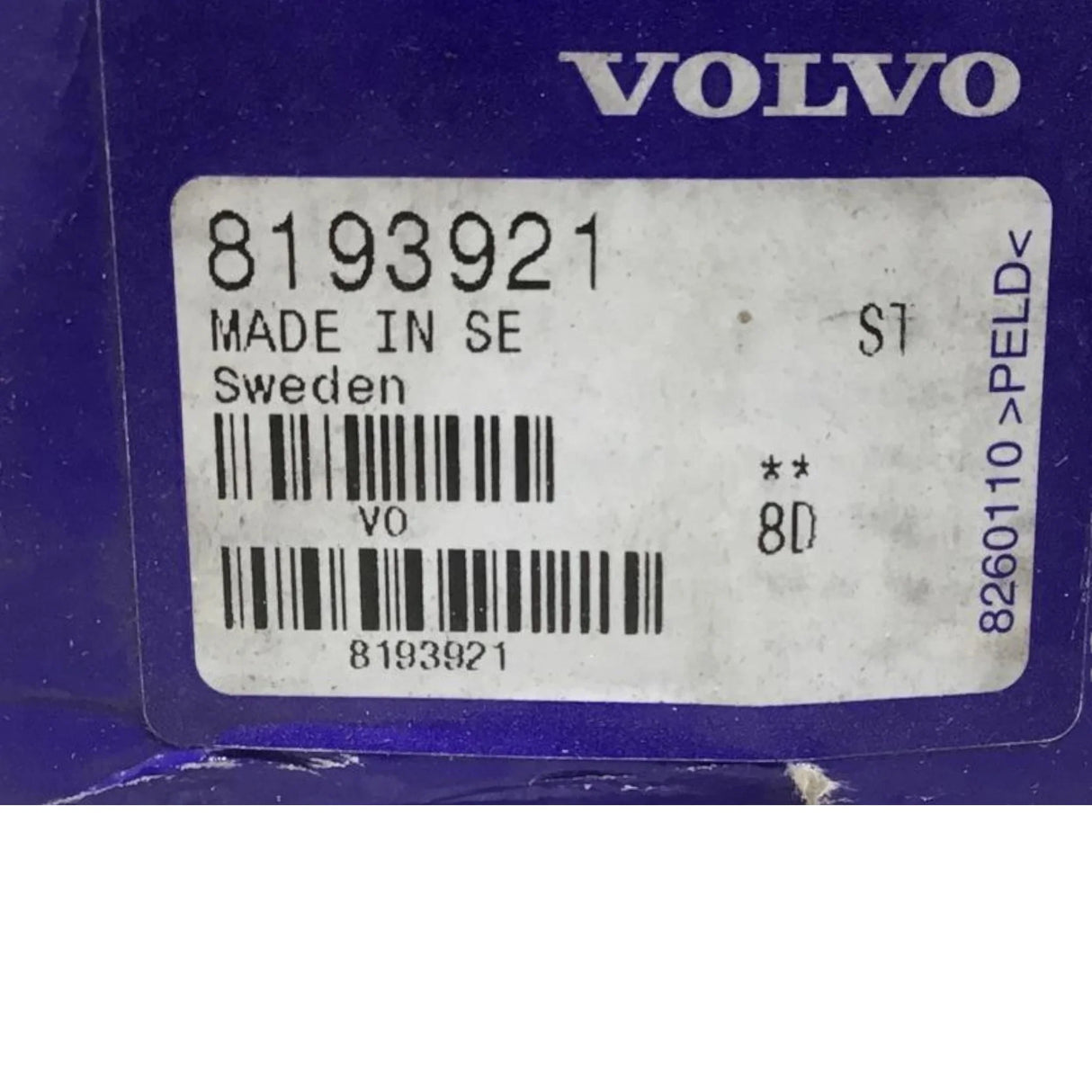 8193921 Genuine Volvo Hub - Truck To Trailer