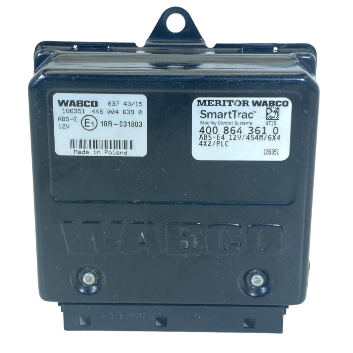 4008643610 Genuine Wabco Ecu Electronic Control Unit Pabs E4C - Truck To Trailer