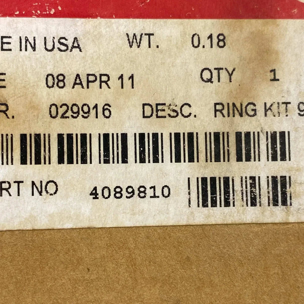 3801056 Genuine Cummins Piston Ring Set - Truck To Trailer