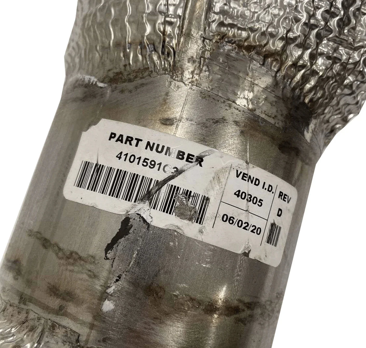 4101591C3 Genuine International Exhaust Pipe - Truck To Trailer