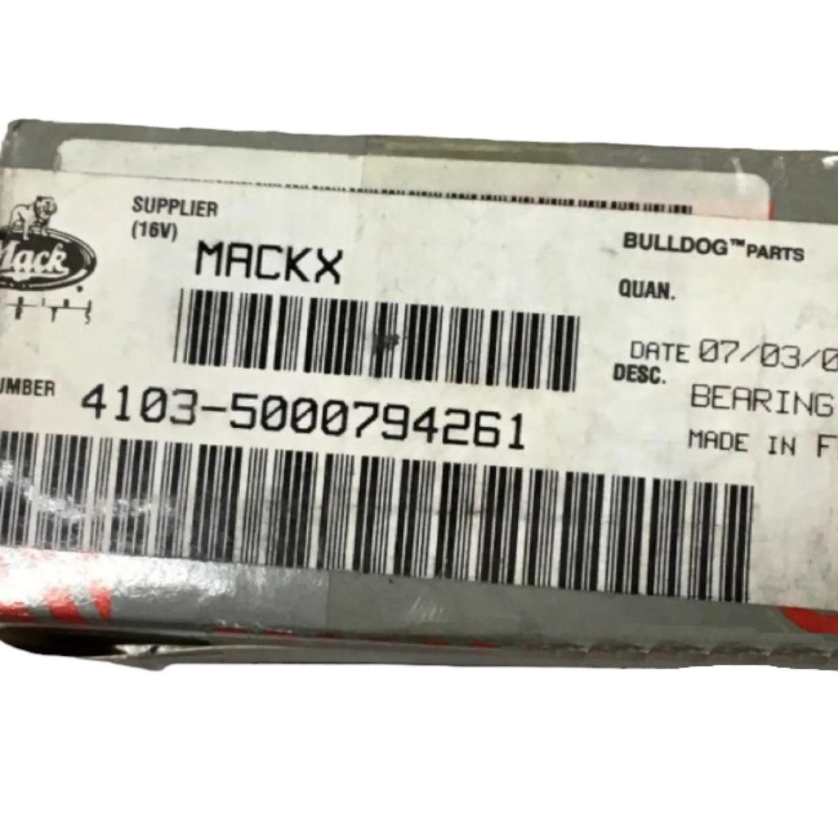 4103-5000794261 Genuine Volvo Bearing - Truck To Trailer