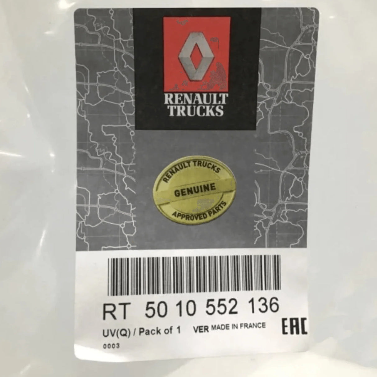 4103-5010552136 Genuine Volvo Flexible Tubing - Truck To Trailer