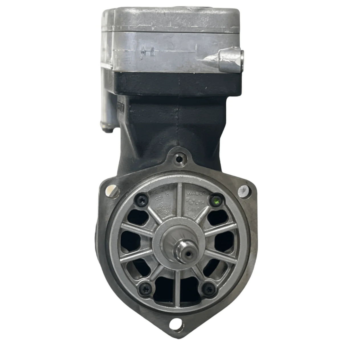 4123520200 Genuine Wabco Single Cylinder Compressor 352Cc Flange Mounted - Truck To Trailer