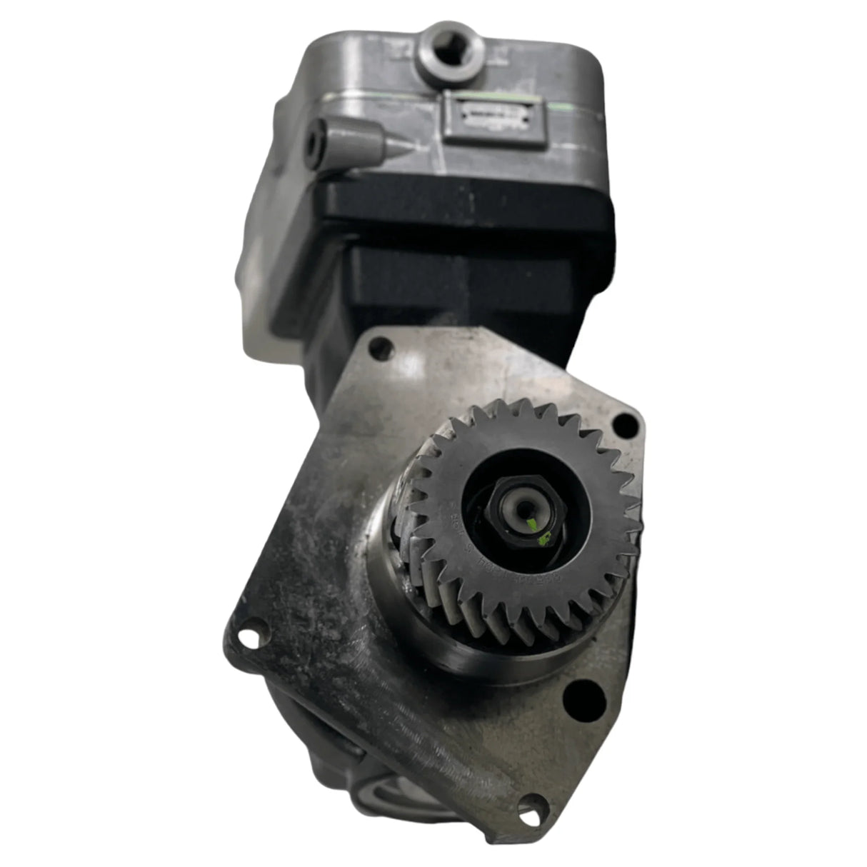 4123520260 Genuine Wabco Single-Cylinder compressor 352 cc Flange Mounted - Truck To Trailer