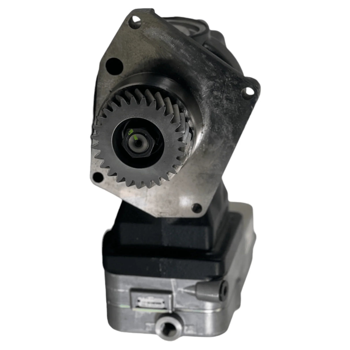 4123520260 Genuine Wabco Single-Cylinder compressor 352 cc Flange Mounted - Truck To Trailer