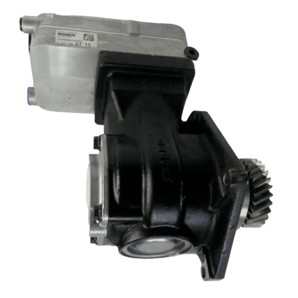 4123520260 Genuine Wabco Single-Cylinder compressor 352 cc Flange Mounted - Truck To Trailer