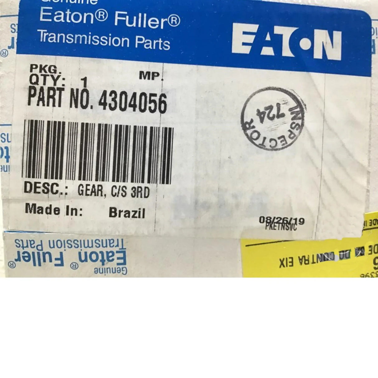 4304056 Genuine Volvo Gear - Truck To Trailer