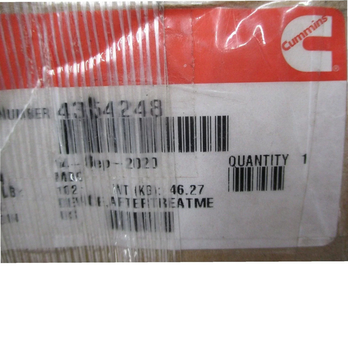 2871814 Genuine Cummins Aftertreatment Device - Truck To Trailer