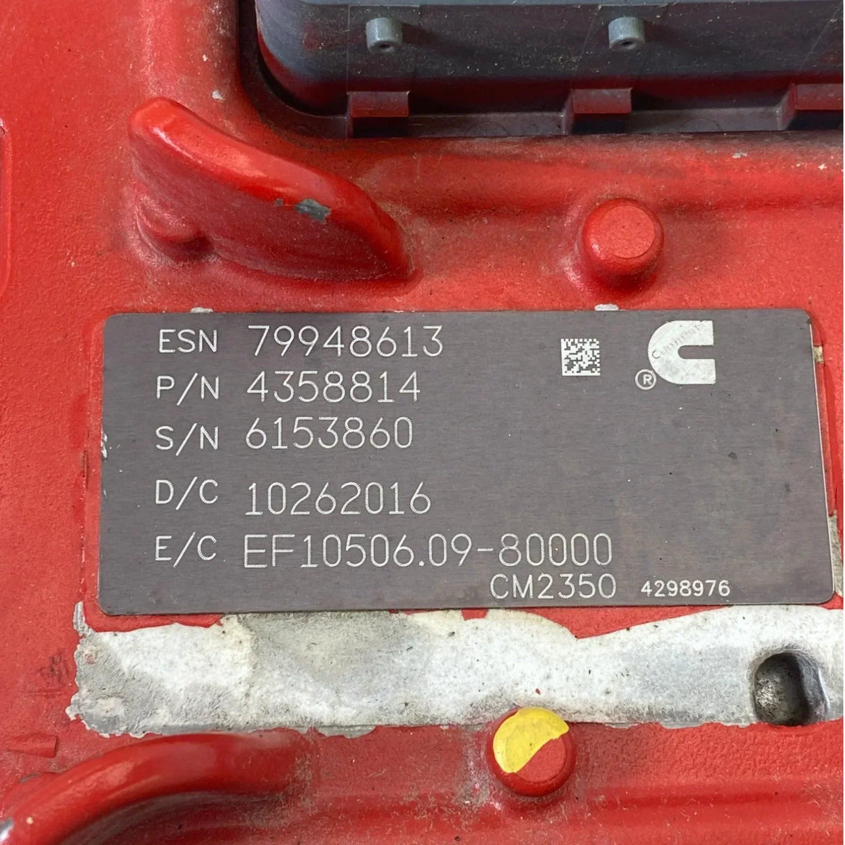 4358817 Genuine Cummins Ecm Engine Control Module Isx15 - Truck To Trailer