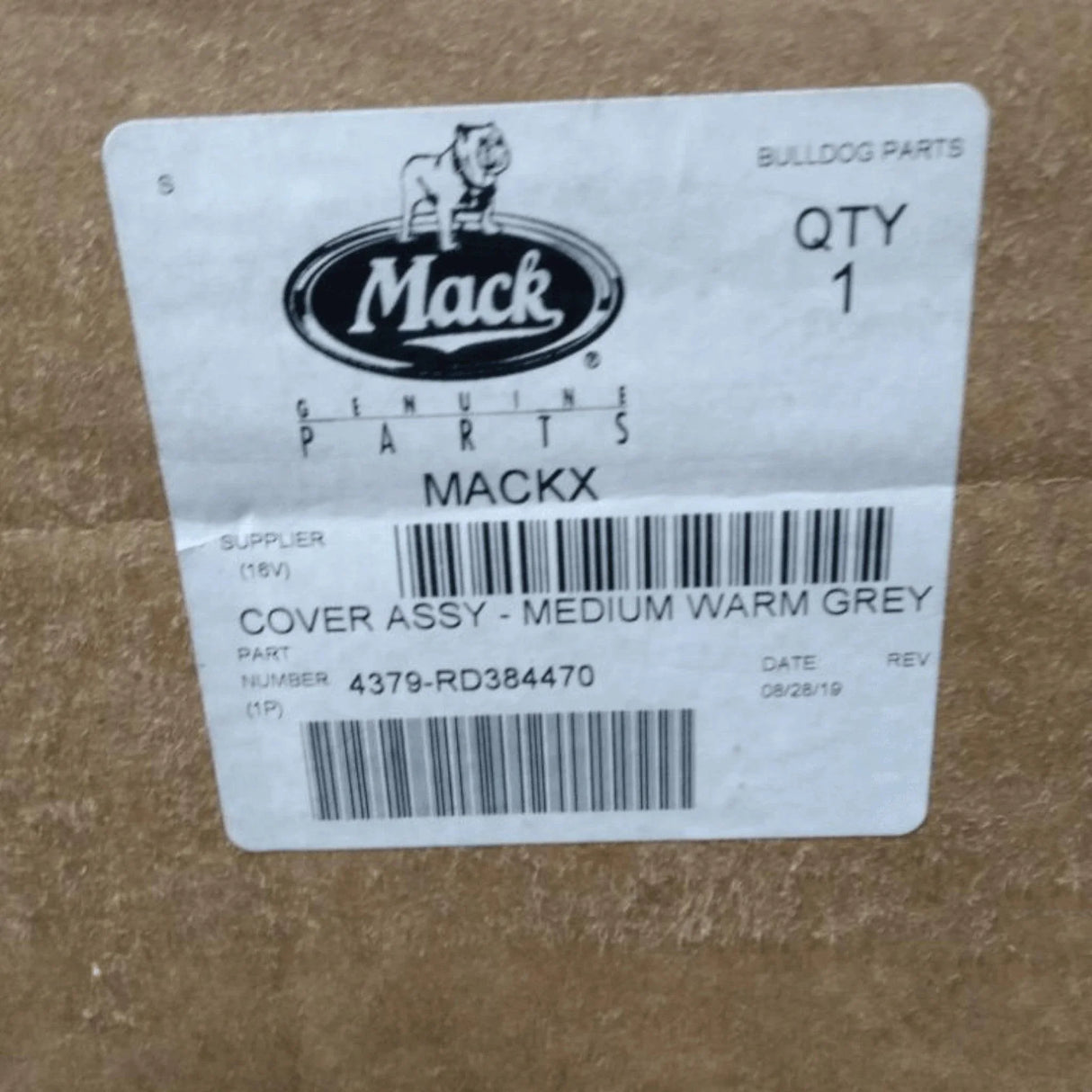 4379-RD384470 Genuine Volvo Cover Assy - Truck To Trailer