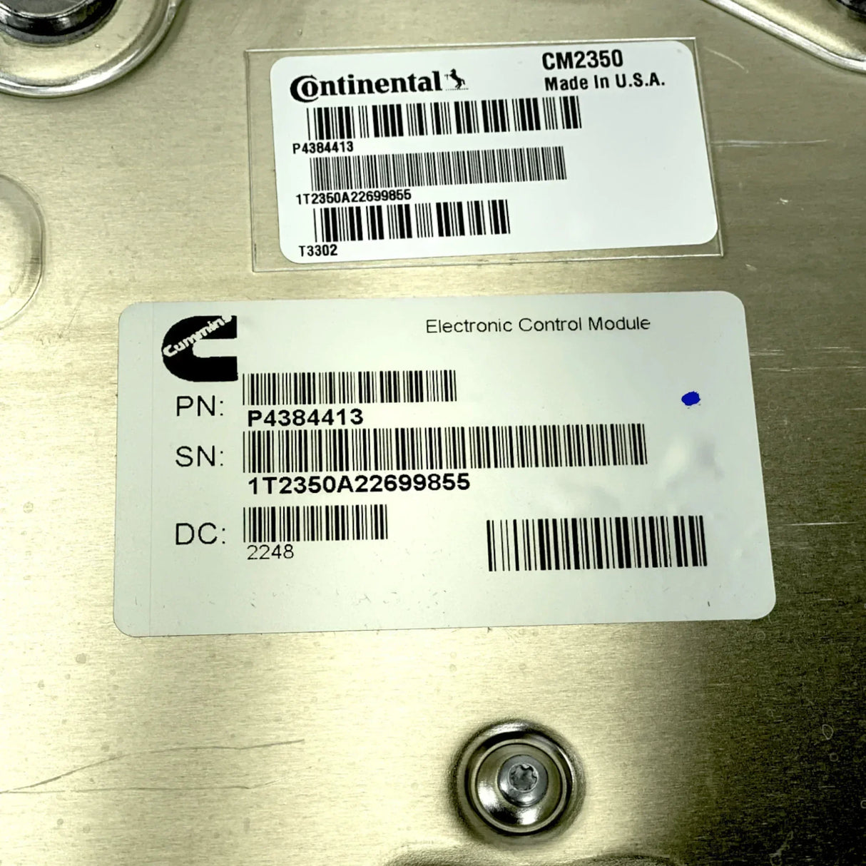 4384413NX Oem Cummins Ecm Electronic Control Module - Truck To Trailer