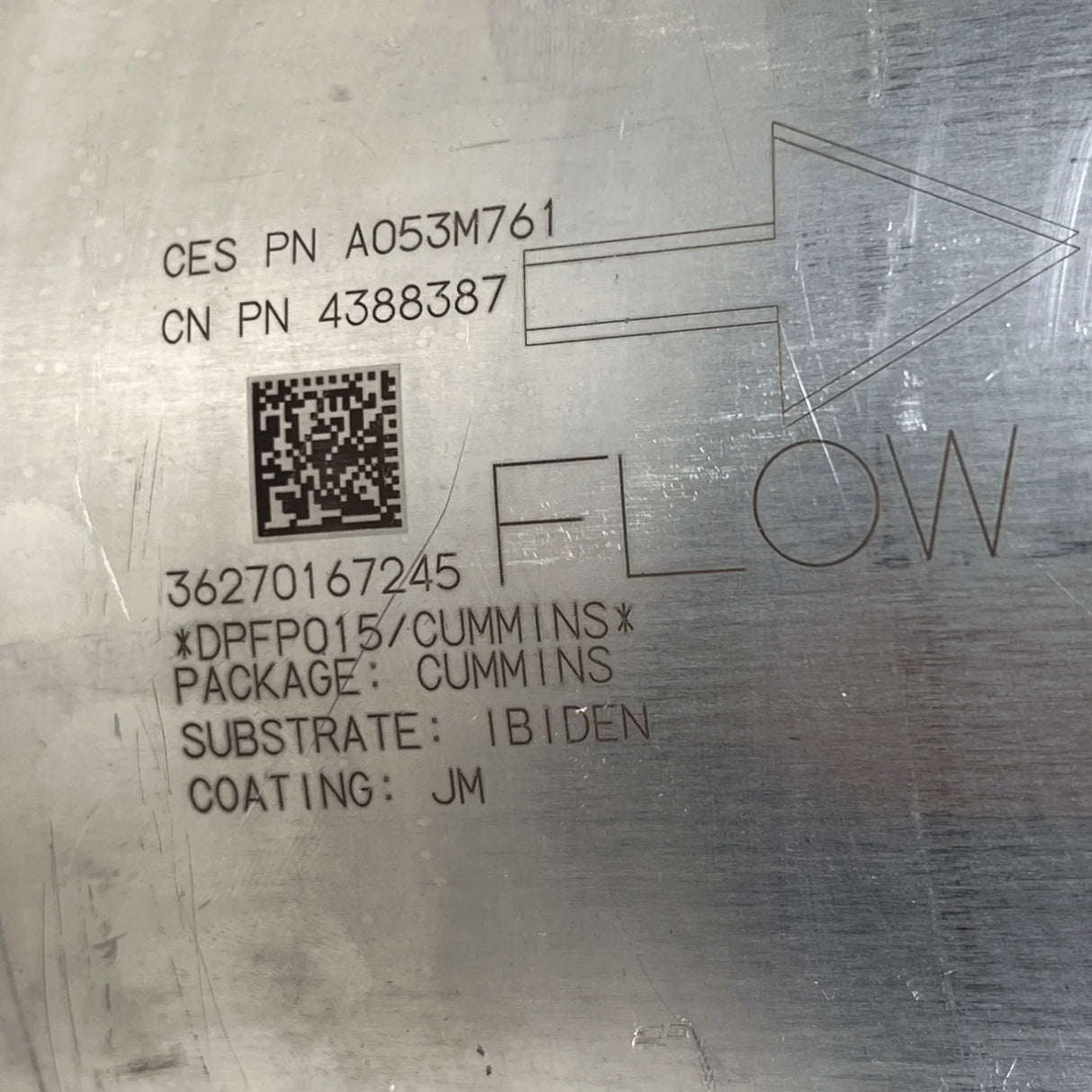 5633696 Oem Cummins Dpf Filter - Truck To Trailer