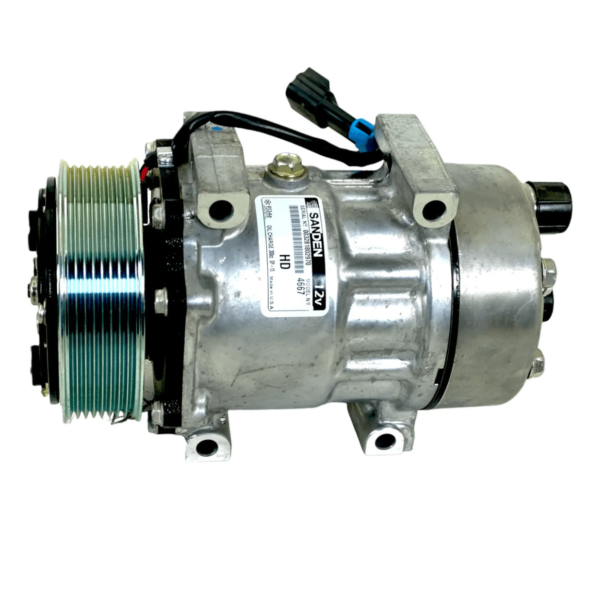 4667 Genuine Sanden A/C Compressor - Truck To Trailer