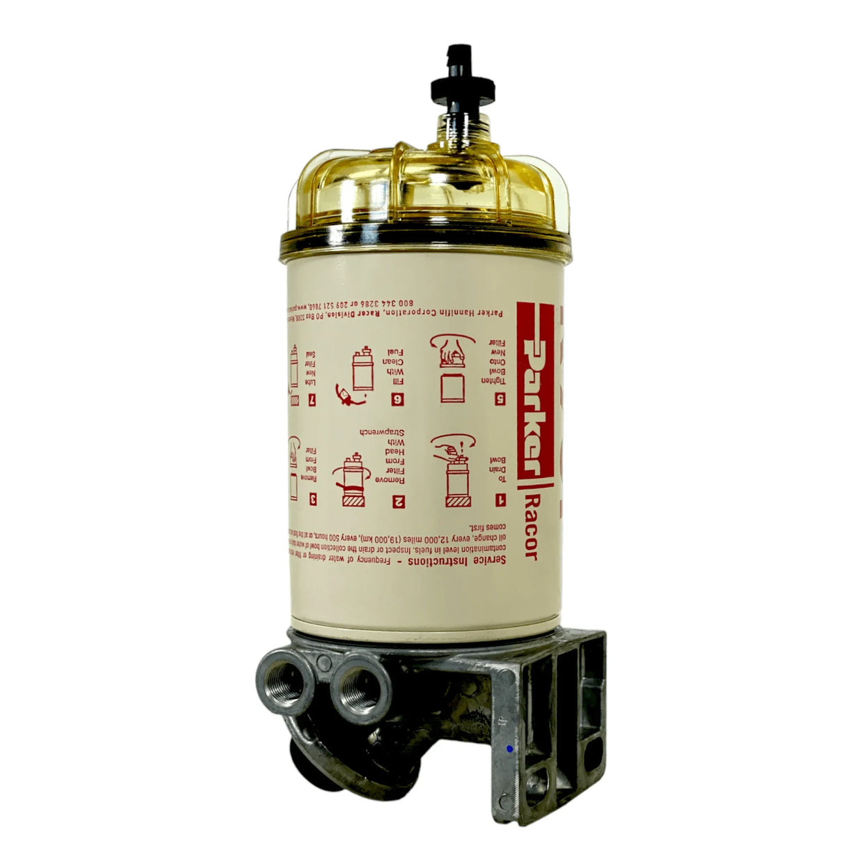 490R30 Genuine Parker Fuel Filter Water Separator - Truck To Trailer