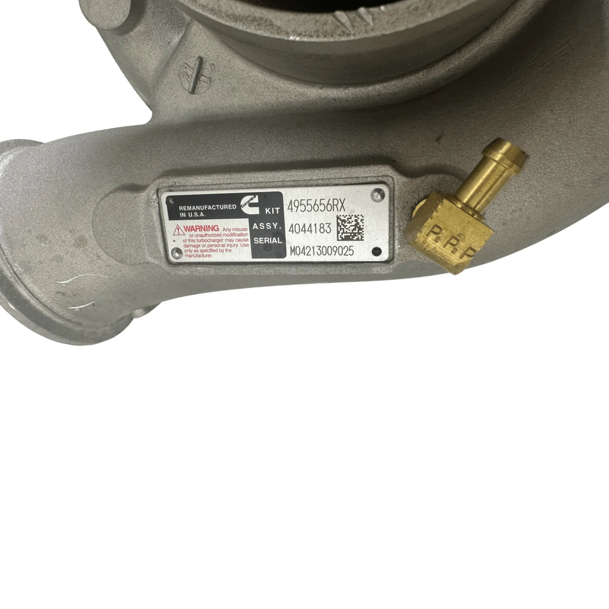 4955656RX Genuine Cummins Turbocharger HX40W - Truck To Trailer