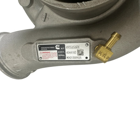 4955656RX Genuine Cummins Turbocharger HX40W - Truck To Trailer