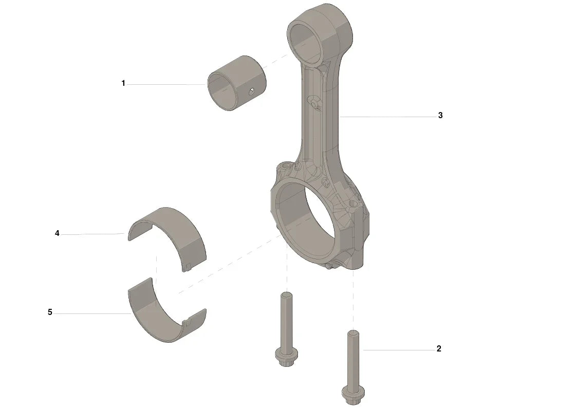 4956017 Cummins Engine Connecting Rod - Truck To Trailer