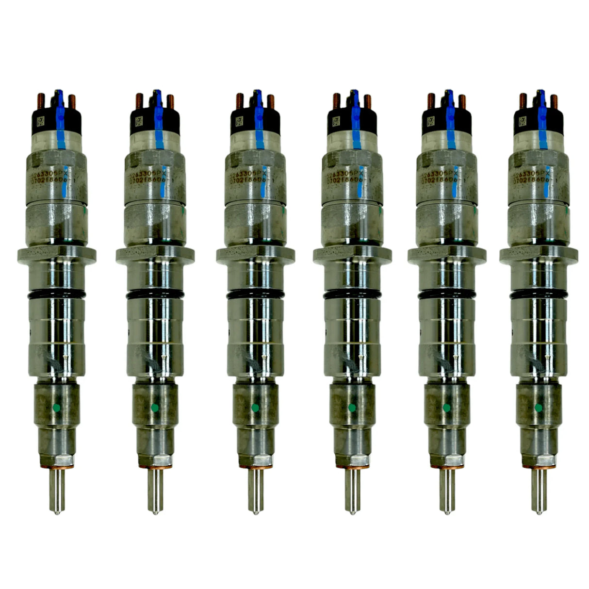 5263305Px Genuine Cummins Injectors Set Of Six 6 For Isc 8.3L 9 - Truck To Trailer