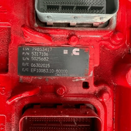 5317106 Oem Cummins Ecm Engine Control Module Used - Truck To Trailer