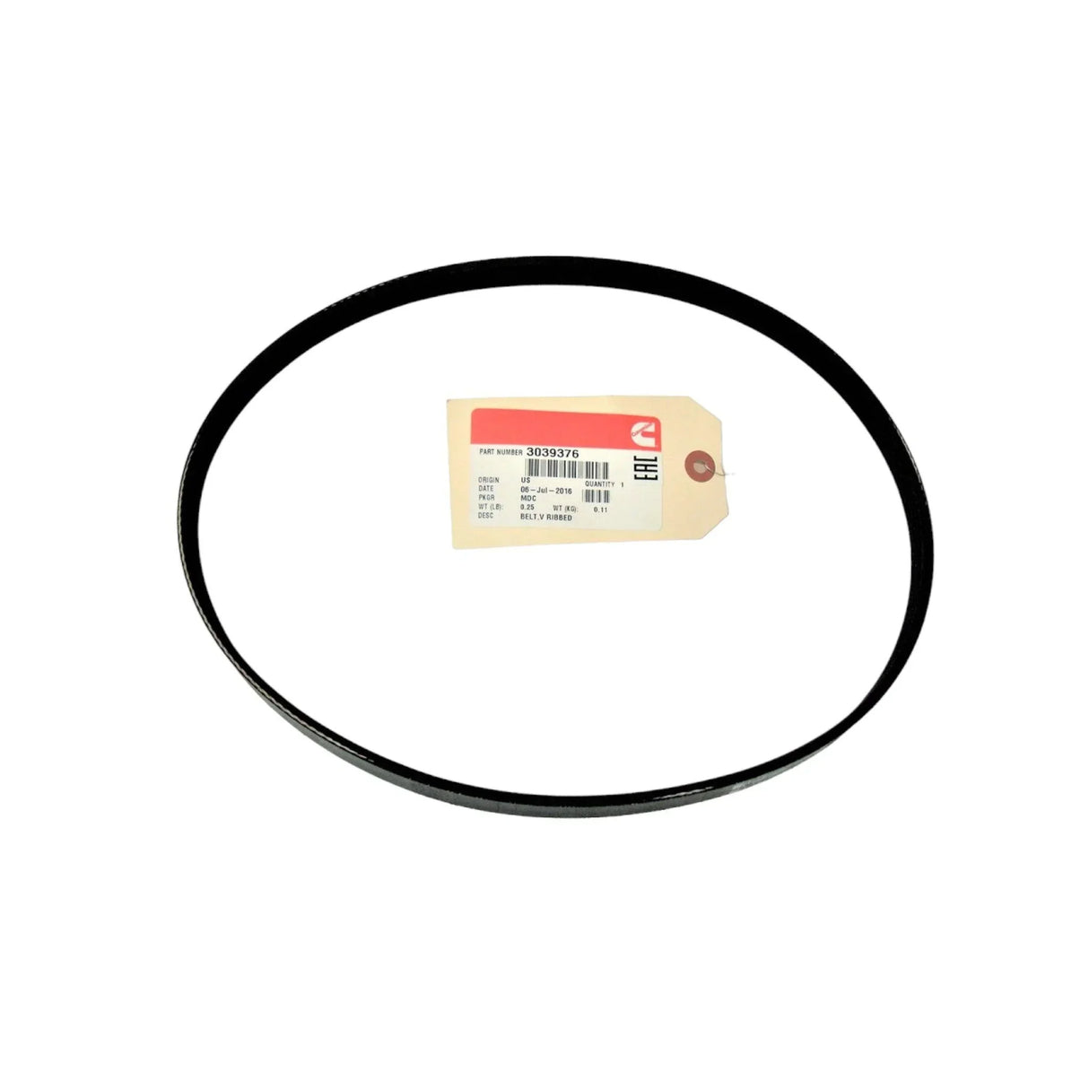 3805173 Genuine Cummins V Ribbed Belt - Truck To Trailer