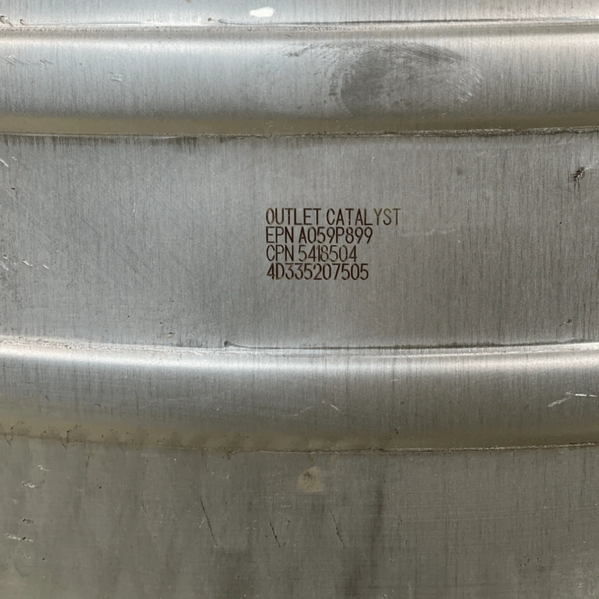 5418504 Genuine Cummins Outlet Catalyst Module - Truck To Trailer