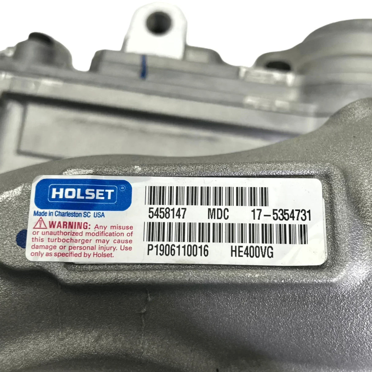 3790310 Genuine Cummins Turbocharger HE400VG - Truck To Trailer