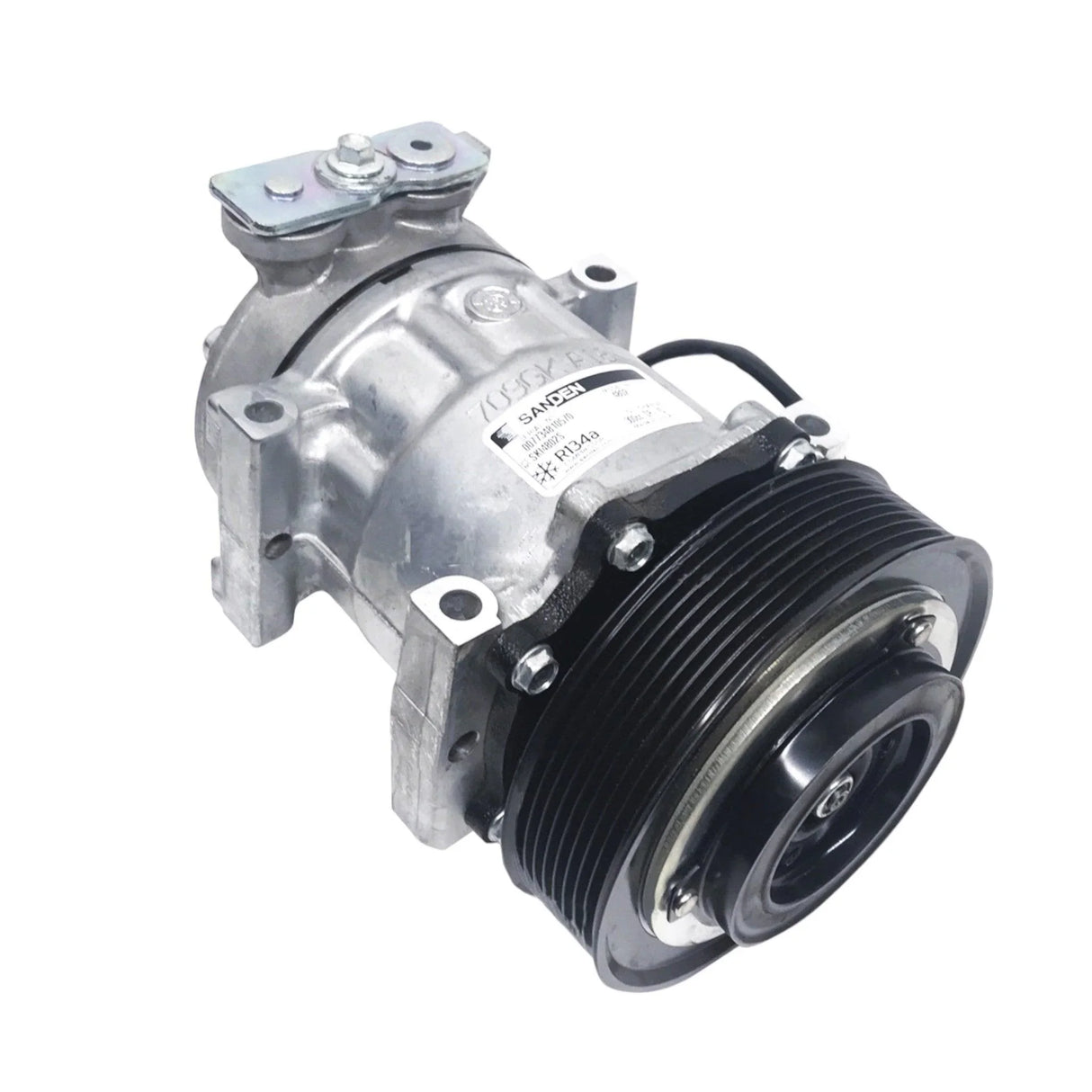 22-65770-000 Genuine Sanden 4802S A/C Air Compressor For Freightliner Cascadia - Truck To Trailer