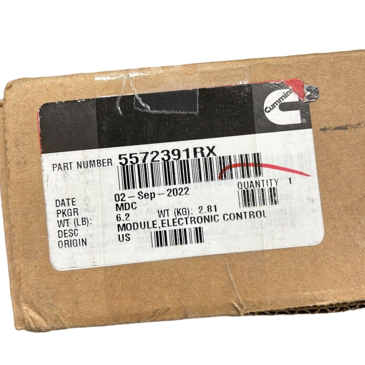 5572391RX Genuine Cummins ECM Electronic Control Module - Truck To Trailer