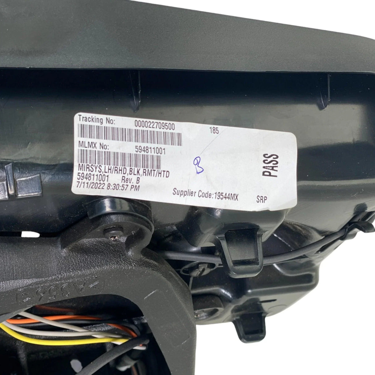 594811001 Genuine Peterbilt Mirror Assembly Lh - Truck To Trailer