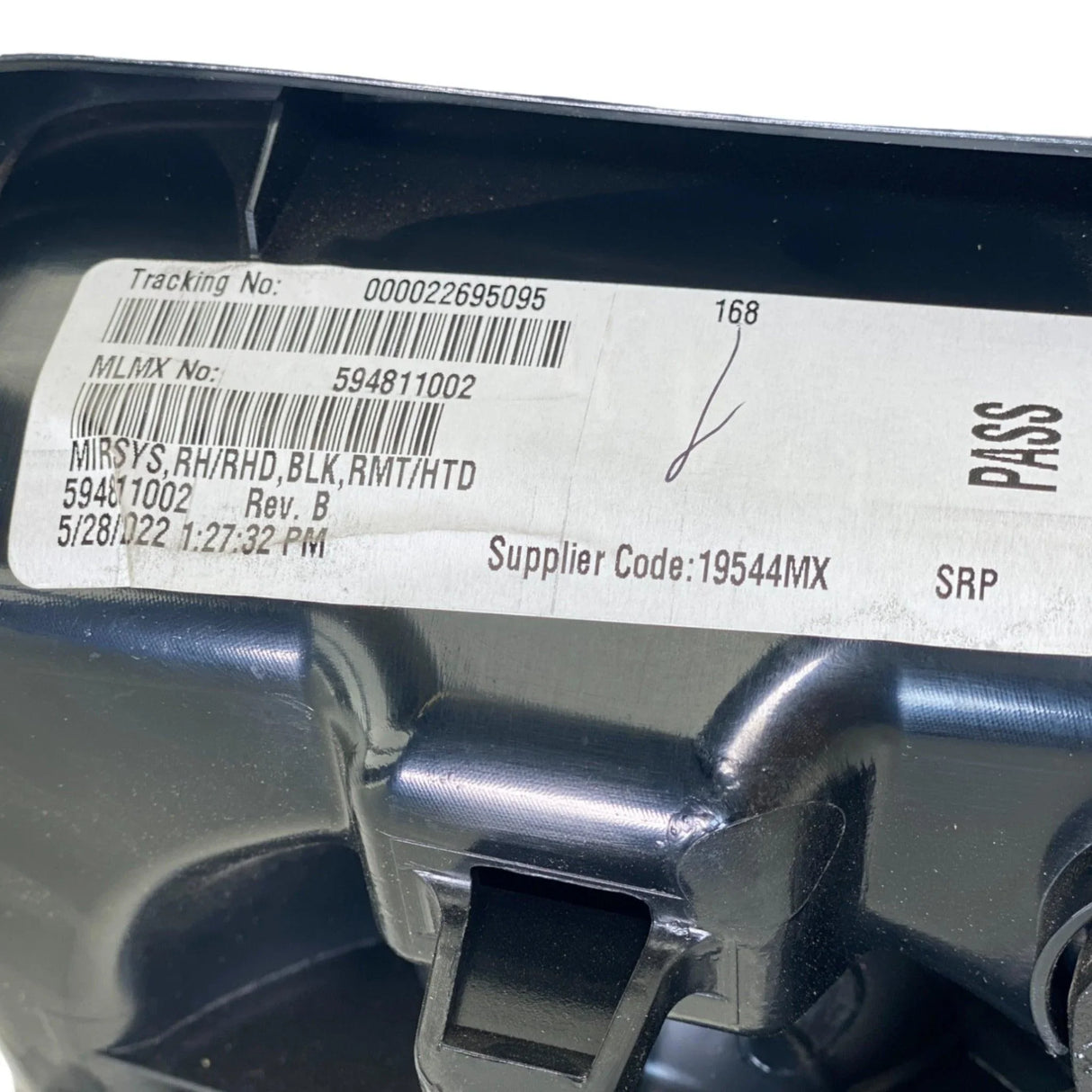 594811002 Genuine Peterbilt Mirror Assembly Rh - Truck To Trailer