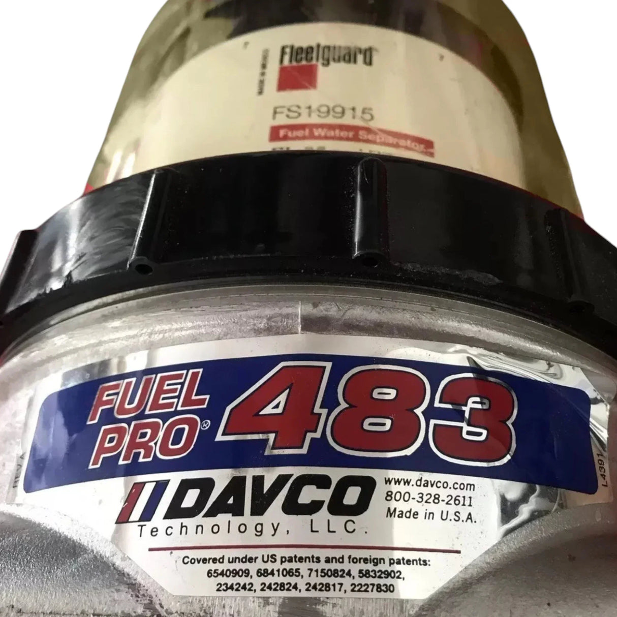 3768322C92 Genuine International Filter Fuel Davco 483 N/Heat 7 Micron W/Wif - Truck To Trailer