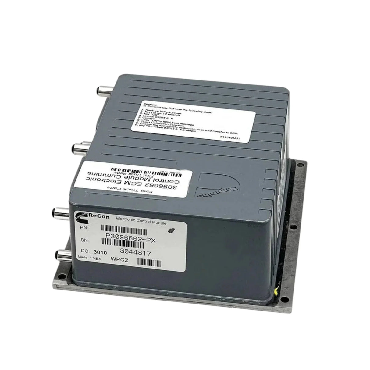 3408303NX Genuine Cummins Ecm Electronic Control Module - Truck To Trailer