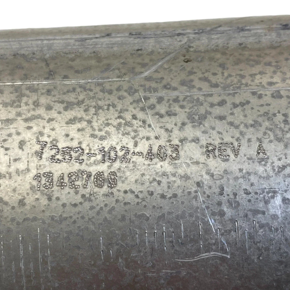 7252102402 Genuine Freightliner Exhaust Pipe - Truck To Trailer