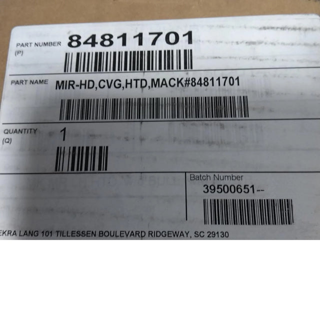 84811701 Genuine Volvo Mirror - Truck To Trailer