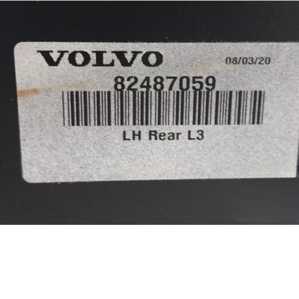82487059 Genuine Volvo Chassis Fairing - Truck To Trailer