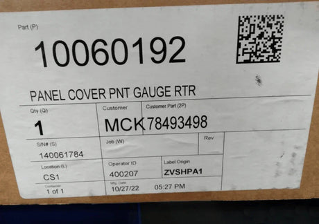 78493498 Genuine Volvo Panel - Truck To Trailer