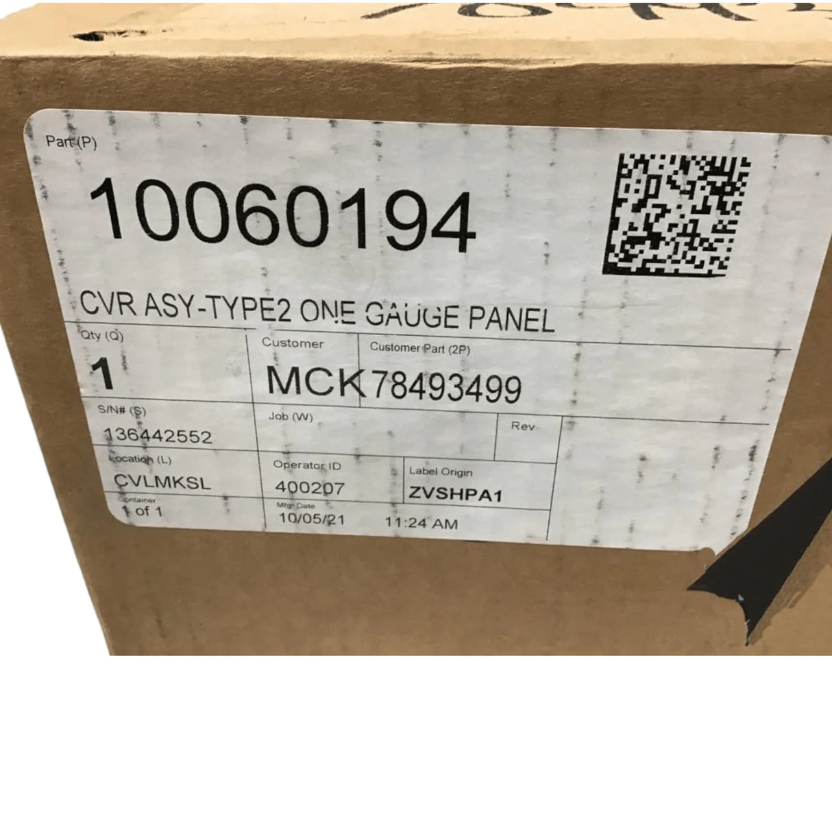 78493499 Genuine Volvo Cover - Truck To Trailer