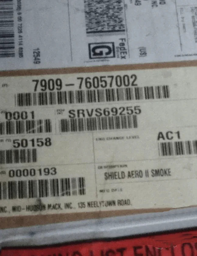 7909-76057002 Genuine Mack Shield - Truck To Trailer