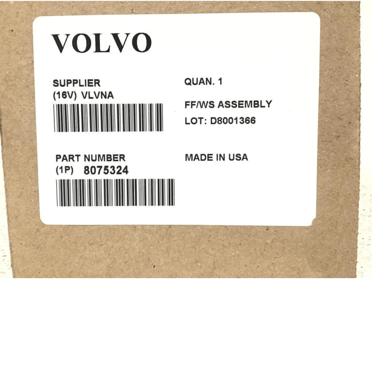 8075324 Genuine Volvo Fuel Filter - Truck To Trailer