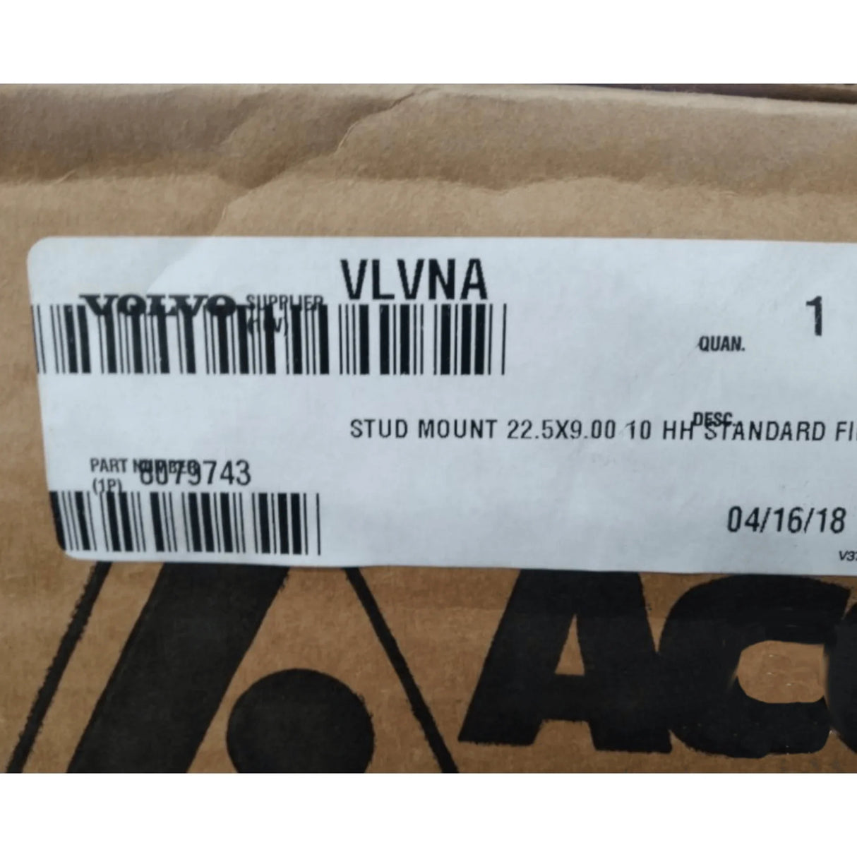 8079743 Genuine Volvo Disc Wheel - Truck To Trailer